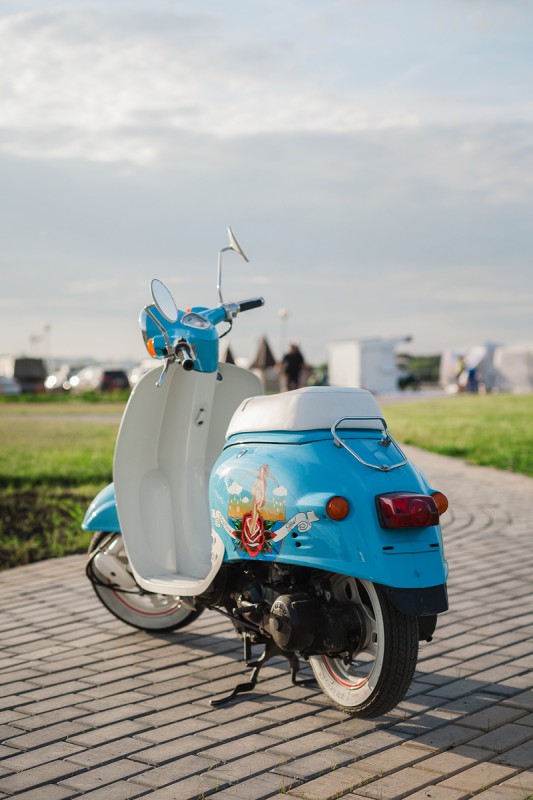 Honda giorno фотосессия