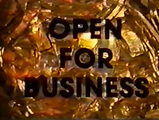 Open For Business