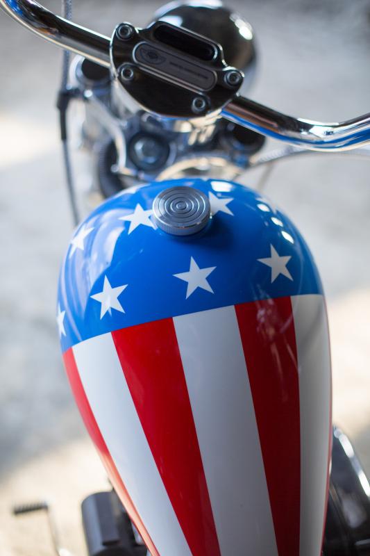 Only metal. Бак Sportster. Бак Спортстера. Big Dog Motorcycles Captain America. Bg CYC Kapitan Żbik.